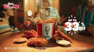 KFC AllInOne bucket  Let’s KFC [upl. by Stern]