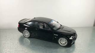 InDepth Look at the Exquisite 2003 BMW M3 E46 CSL 118 Solido Diecast Model [upl. by Ottillia]