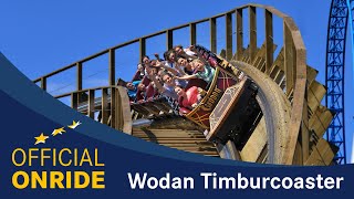 POV  WODAN Timburcoaster EuropaPark  OFFICIAL ONRIDE shot on RED EPIC [upl. by Perpetua]