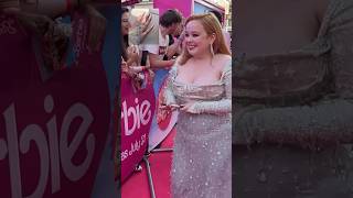 Nicola Coughlan Shines in Custom Wiederhoeft Gown at Barbie premiere in London nicolacoughlan [upl. by Lebam]