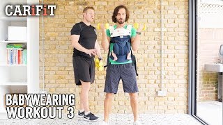 CARiFiT Babywearing Workout 3  The Body Coach TV [upl. by Landan]