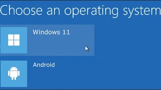 Dualbooting Windows 11 and Android Bliss OS [upl. by Nnep]