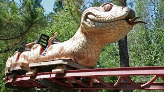 Top 8 BEST Rides At Gilroy Gardens  Quicksilver Express  Timber Twister  More [upl. by Estell]