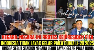 GlLA BETUL MALAYSIA DAN NEGARA INI TOLAK REKOMENDASI FIFA UNTUK INDONESIA GELAR PILDUN U 20 2025 [upl. by Ayhay615]