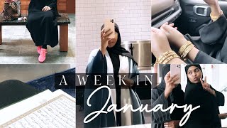 JANUARY VLOG  Turning 25 Jummah Dates Attending A Nikkah Memorizing Surah Hud Productive Days [upl. by Issiah]