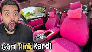 Aroob Ki Gari Pink Kardi 😱😍  Usko Bataya Bhi Nahi 🤣 [upl. by Gerfen]