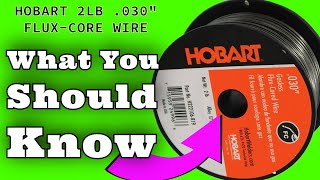 Hobart H222106R19 2Pound E71T11 CarbonSteel FluxCored Welding Wire 0030Inch [upl. by Kiona]