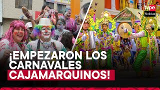 ¡Es oficial Empezaron los carnavales de Cajamarca 2024 [upl. by Arnon]