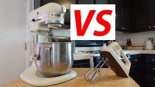 Stand Mixer vs Hand Mixer Which Is Better For You [upl. by Nafri90]