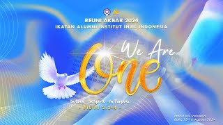 REUNI AKBAR IKATAN ALUMNI I3  IBADAH PAGI  WE ARE ONE IN GODS MISSION [upl. by Sabrina]