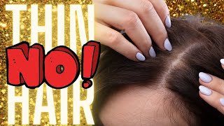 How to Wear a HAIR TOPPER for THINNING HAIR in MINUTES [upl. by Ellehc]