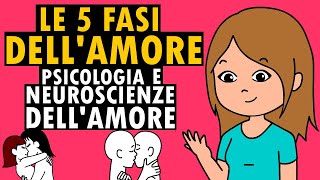 Le 5 fasi dellAMORE  Psicologia e neuroscienze dellamore [upl. by Atinihc65]