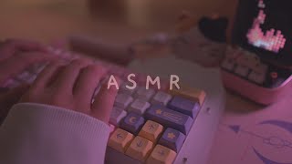 Cozy ASMR ☁ typing on 9 different Keyboards no midroll ads [upl. by Arbed]