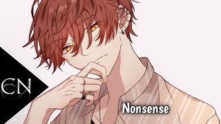 Nightcore  Nonsense male version lyrics [upl. by Maitund527]