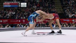 Kyle Dake vs Jason Nolf  Match 1  Olympic Team Trials 2024 [upl. by Lemmie]