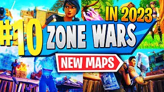 I Tried 50PLAYER TRIO ZONEWARS  in Fortnite Realistic Scrim Endgames [upl. by Ahsitruc]