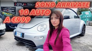 SONO ARRIVATE 10 AUTO USATE A PARTIRE DA €999😱😱 part1 [upl. by Melessa651]