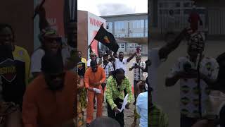 Stonebwoy dances Borborbor to celebrate his second AOTY award 😍🥳🔥 [upl. by Trembly684]