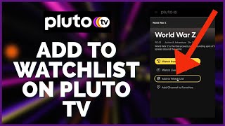 How to Add to Your Watchlist on Pluto TV 2023 [upl. by Anaujal]