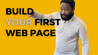 How to create web page with HTML [upl. by Yklam]