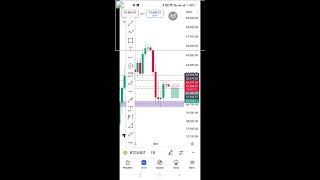 Live Bitcoin Trading 6 October trading finance forex [upl. by Tattan]