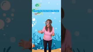 Learn About Marine Life Preschool Lessons Toddler Time Lessons shorts preschool [upl. by Eelahc840]