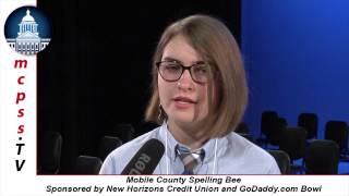 Mobile County Spelling Bee 2015 [upl. by Yaja]