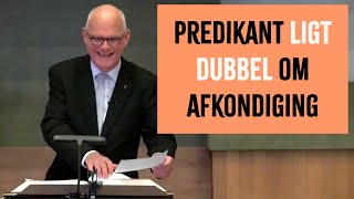 HILARISCH PREDIKANT LIGT DUBBEL OM AFKONDIGING [upl. by Adnileb828]