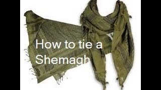 How To Tie a Shemagh  Three Different Methods [upl. by Zaneski]