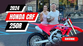 Picking Up The NEW 2024 CRF 250R [upl. by Jerusalem]