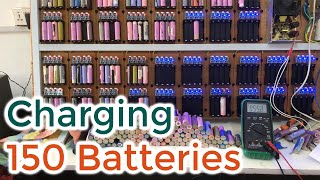 How to build a 18650 Battery Charging Station with TP4056 and 5V 300W 20700 21700 2021 DIY Projects [upl. by Brigit]