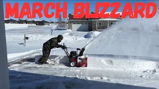 March Blizzard Snow Removal Kearney NE [upl. by Catarina]