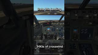 Rate this landing  Infinite Flight  aviationgeeks [upl. by Willey]