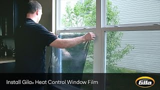 Install Gila® Heat Control Window Film Static Cling [upl. by Domini]