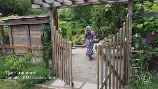 Farmhouse Garden Tour 2022 [upl. by Novel]