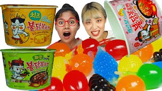 불닭 복불복 Fire noodles ZOANA Mukbang 먹방 [upl. by Noeruat777]