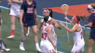 Highlights  Syracuse vs Virginia  Syracuse Womens Lacrosse [upl. by Ahsenyl]