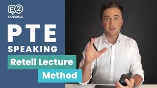 PTE Speaking  Retell Lecture METHOD with Jay [upl. by Inol]