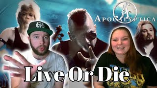 Apocalyptica feat Joakim Brodén  Live Or Die  1st Time REACTION finland sweden reaction [upl. by Dita241]