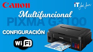 👉 Cómo INSTALAR la impresora Multifuncional Canon PIXMA G3100 en tu red WiFi 🖨 [upl. by Saraiya]