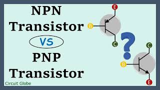 The Difference Between NPN And PNP Transistor [upl. by Resneps969]