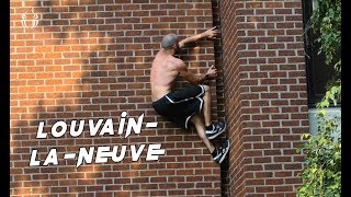 LouvainlaNeuve  Parkour as fast as you can [upl. by Notwen]