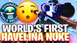 WORLDS FIRST NUKE WITH NEW HAVELINA AA50 SNIPER RIFLE BO4 [upl. by Bak]