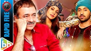 Anushka Sharma  Diljit Dosanjhs Rapid Fire On Shah Rukh Khan  Phillauri​  Raju Hirani [upl. by Halehs677]