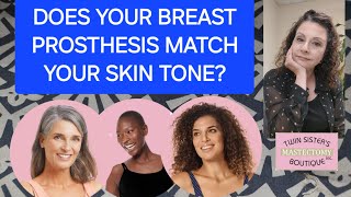 Breast prostheses that match your skin tone tsmastectomy [upl. by Anelliw]