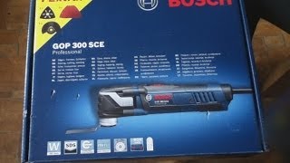 Обзор Мультитул BOSCH GOP 300 SCE Professional [upl. by Reuben]