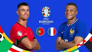 LIVE Portugal vs France  UEFA Euro 2024  Live Match Today  Full Match Streaming [upl. by Ocisnarf]