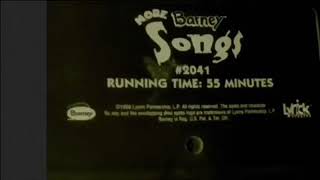 On More Barney Songs Screener Season 4 Credits Found [upl. by Oigroig320]