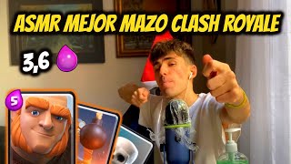 ASMR MEJOR MAZO CLASH ROYALE Eficaz para subir de copas [upl. by Gitel]