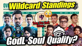 Bgis Wildcard Standings Soul GodL Tx Qualify 😳 Hcker in GodL group 🚨  BAN [upl. by Schechinger]